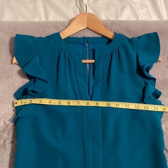 - Vince Camuto NWT gorgeous Teal dress - Picture 6 of 16